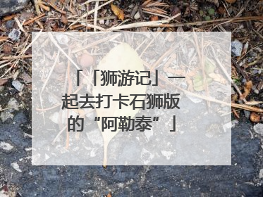 「狮游记」一起去打卡石狮版的“阿勒泰”