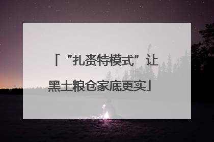 “扎赉特模式”让黑土粮仓家底更实