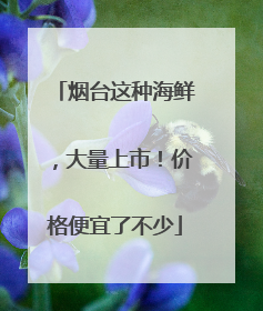 烟台这种海鲜，大量上市！价格便宜了不少