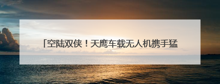 空陆双侠！天鹰车载无人机携手猛士M817登陆粤港澳大湾区车展