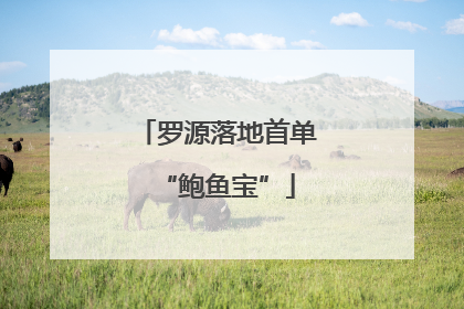 罗源落地首单“鲍鱼宝”