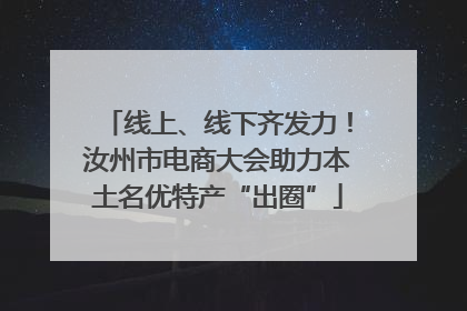 线上、线下齐发力！汝州市电商大会助力本土名优特产“出圈”