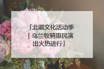 北疆文化活动季｜乌兰牧骑惠民演出火热进行