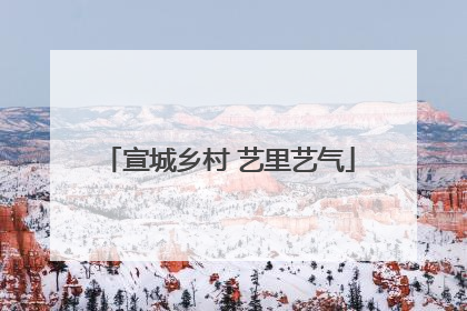 宣城乡村 艺里艺气