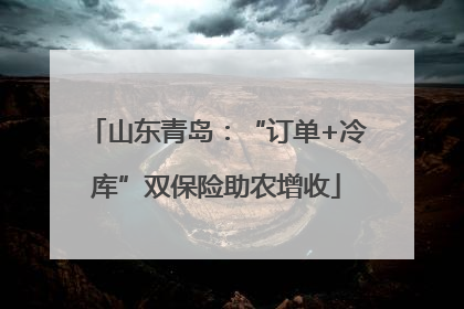 山东青岛：“订单+冷库”双保险助农增收
