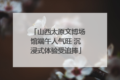 山西太原文博场馆端午人气旺 沉浸式体验受追捧