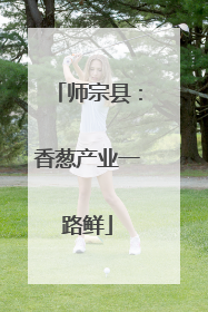 师宗县：香葱产业一路鲜