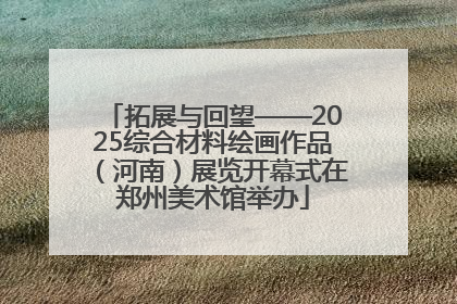 拓展与回望——2025综合材料绘画作品（河南）展览开幕式在郑州美术馆举办