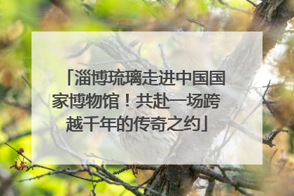 淄博琉璃走进中国国家博物馆！共赴一场跨越千年的传奇之约