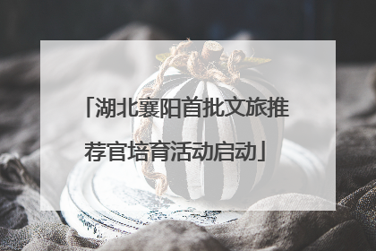 湖北襄阳首批文旅推荐官培育活动启动