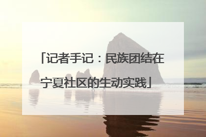 记者手记：民族团结在宁夏社区的生动实践