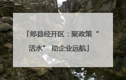 郏县经开区：聚政策“活水” 助企业远航