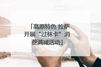 高原特色 拉萨开展“过林卡”消费满减活动