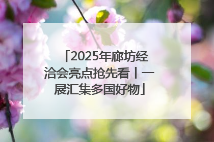 2025年廊坊经洽会亮点抢先看丨一展汇集多国好物
