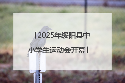 2025年绥阳县中小学生运动会开幕